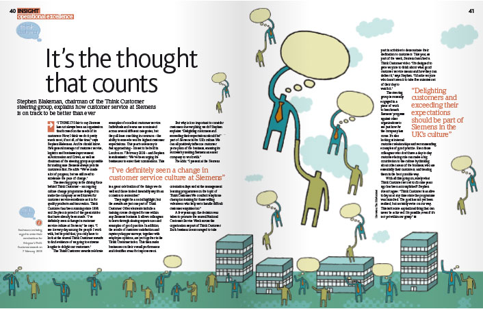 Thought illustration spread