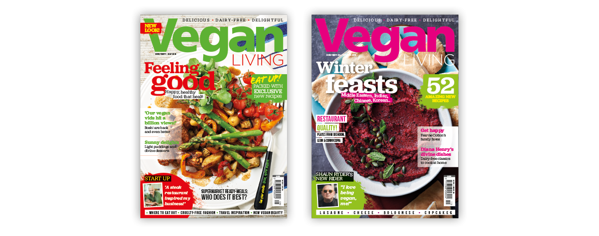 Vegan Living Covers