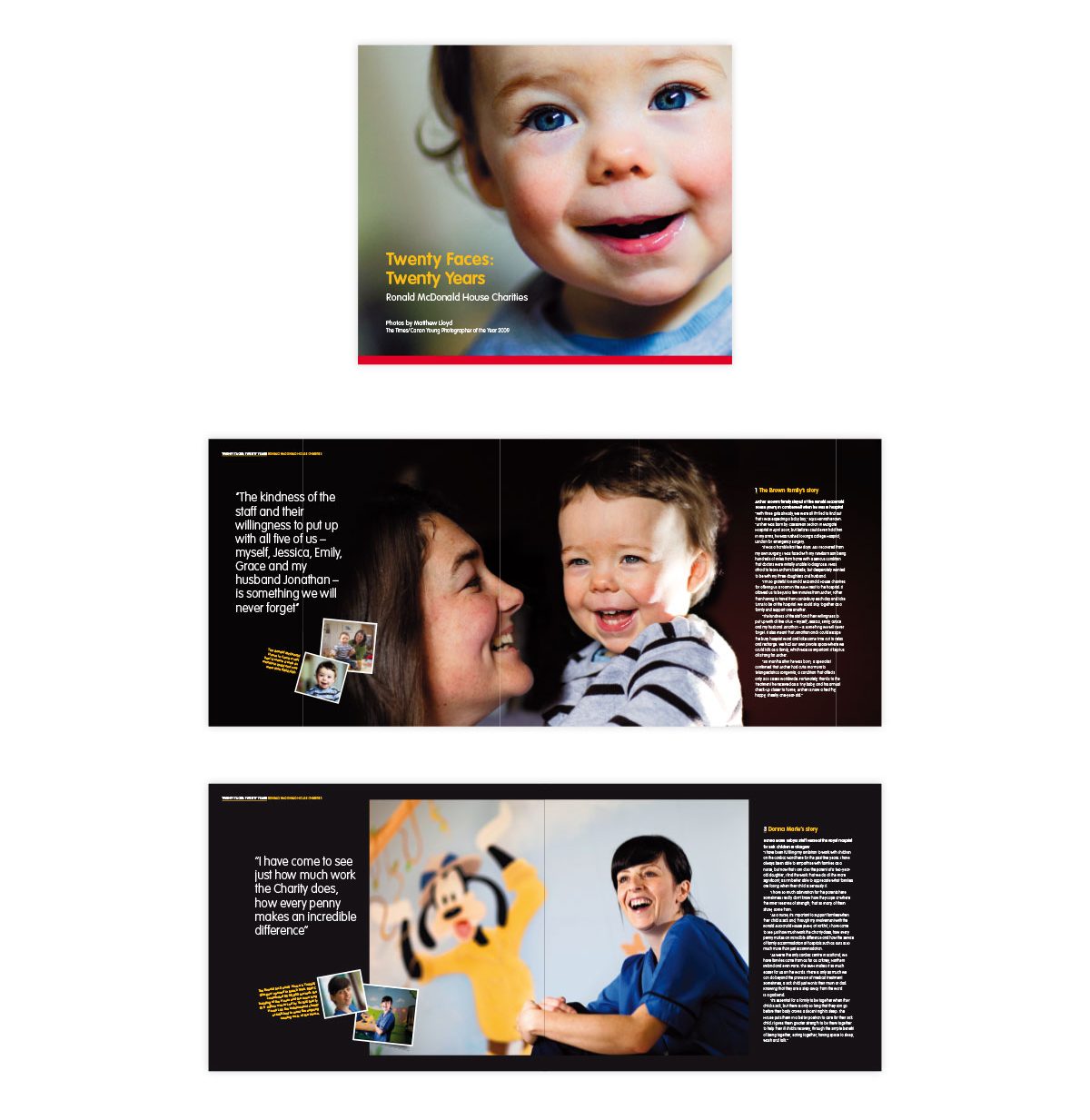 Celebratory brochure foro RMHC