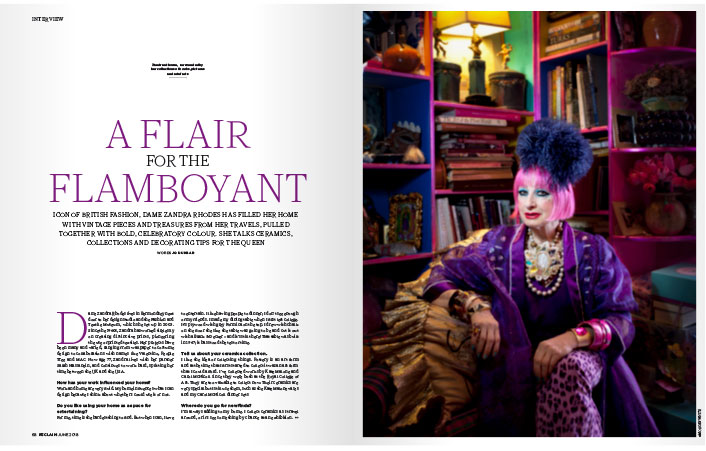 Zandra Rhodes feature